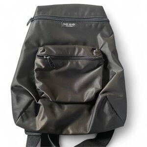 Kate Spade Black nylon Backpack